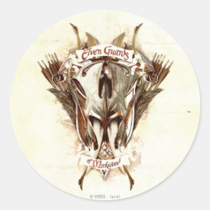 Sticker Rond Gardes d'Elven des armements de Mirkwood