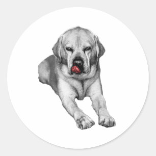 Sticker Rond Gardien de l'automne