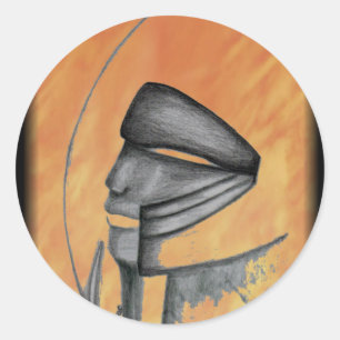 Sticker Rond Gardien de l'Univers - Jass