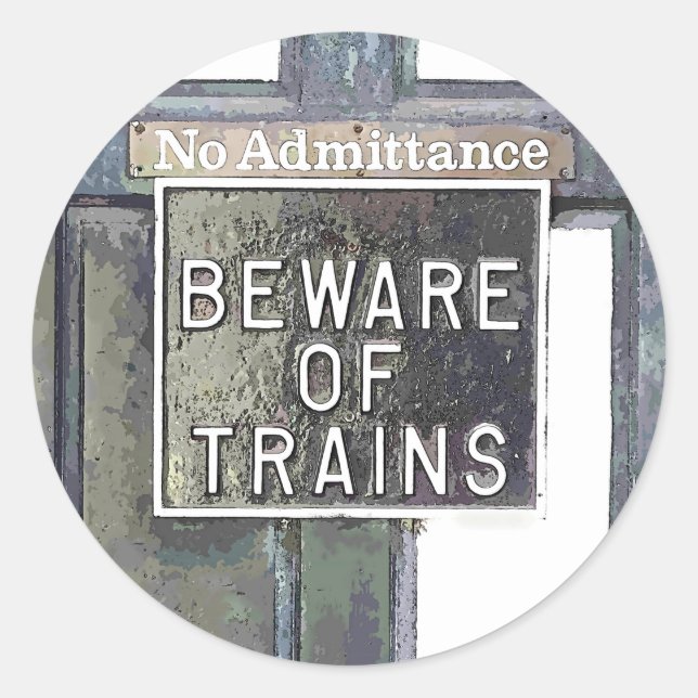 STICKER ROND GARE (Devant)