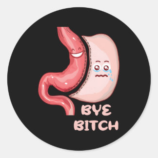Sticker Rond Gastric Sleeve Bariatric Vsg Chirurgie Gastrique A