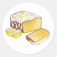 Gâteau aux éponges au citron confit cuit maison
