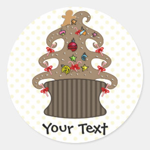 Sticker Rond Gâteaux De Gîtes De Gîtes