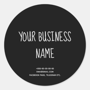 Sticker Rond Gâteaux de style tableau, boulangerie, artisanat