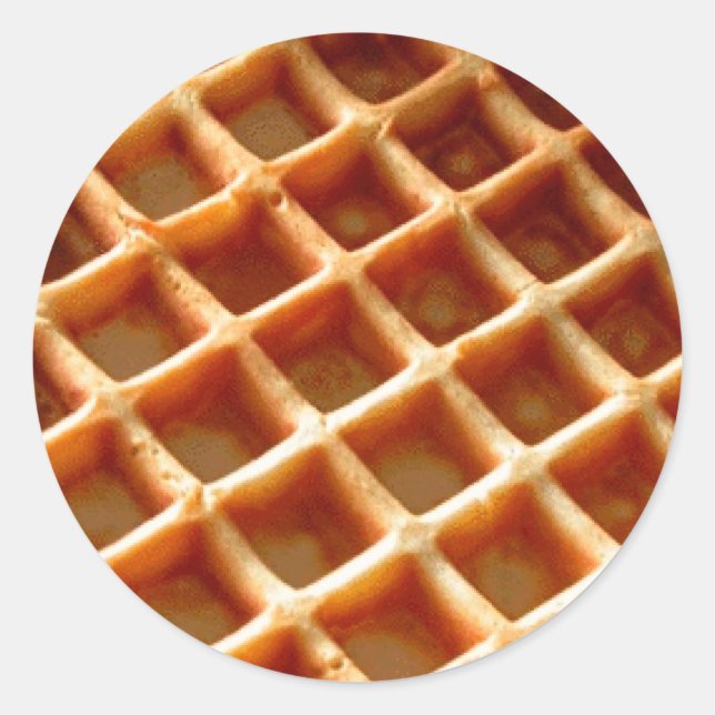 Sticker Rond gaufre (Devant)