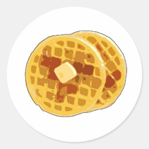Sticker Rond gaufres
