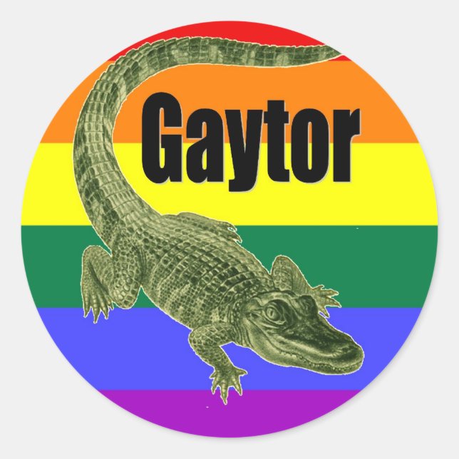 Sticker Rond Gaytor (Devant)