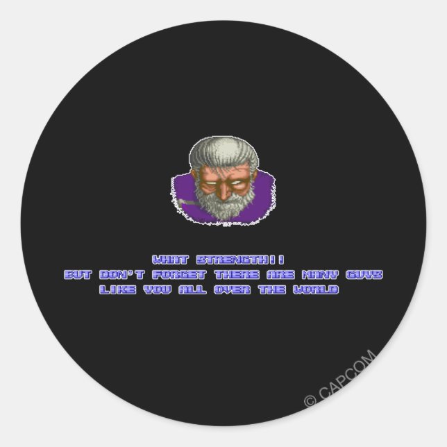 Sticker Rond Geki KO'ed (Devant)