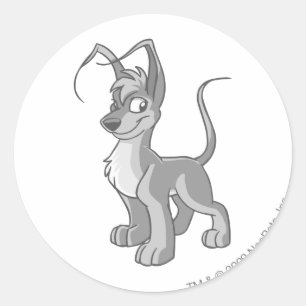 Sticker Rond Gelert Silver