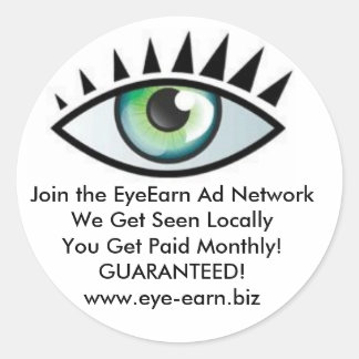 Sticker Rond Générateur de revenus Peel-n-Stick