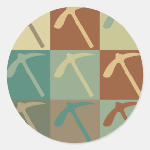 Sticker Rond Géologie