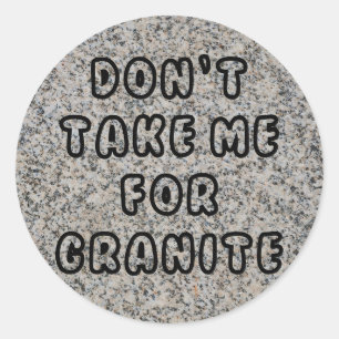 Sticker Rond Géologue