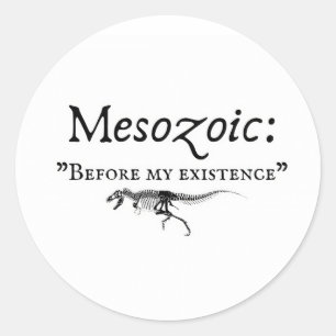 Sticker Rond Géologue