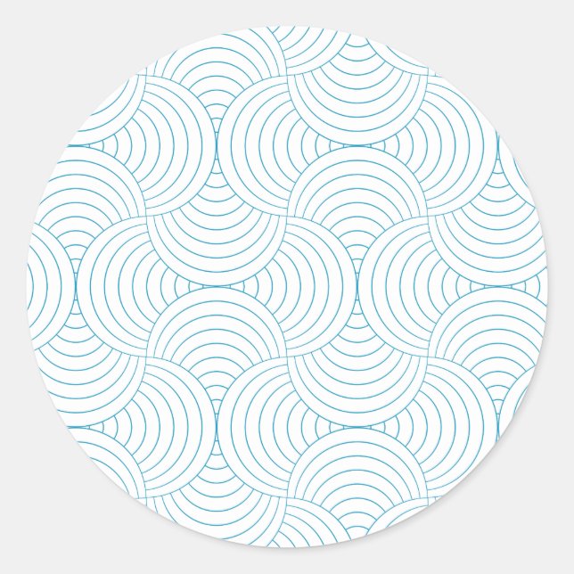 Sticker Rond geometric #2 (Devant)