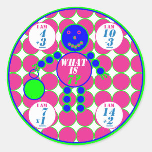 Sticker Rond Géométrie-Stickers-Âge du Cercle 7
