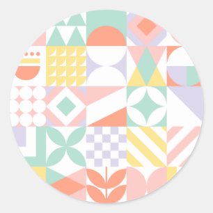 Sticker Rond géométrique #32