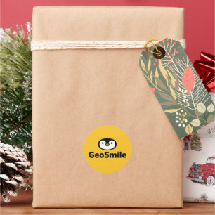 Sticker Rond GeoSmile