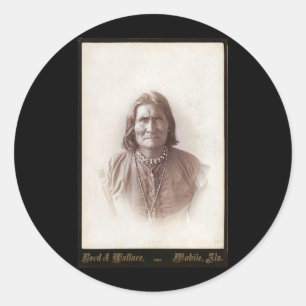 Sticker Rond Geronimo 1888