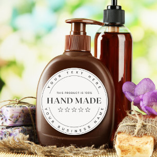 Sticker Rond Gestion personnalisée pour petites entreprises