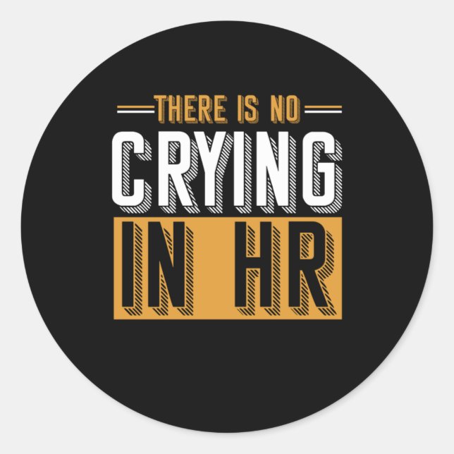 Sticker Rond Gestionnaire des ressources humaines Administrateu (Devant)