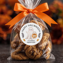 Ghost Happy Halloween Traitez les sacs pour les fa