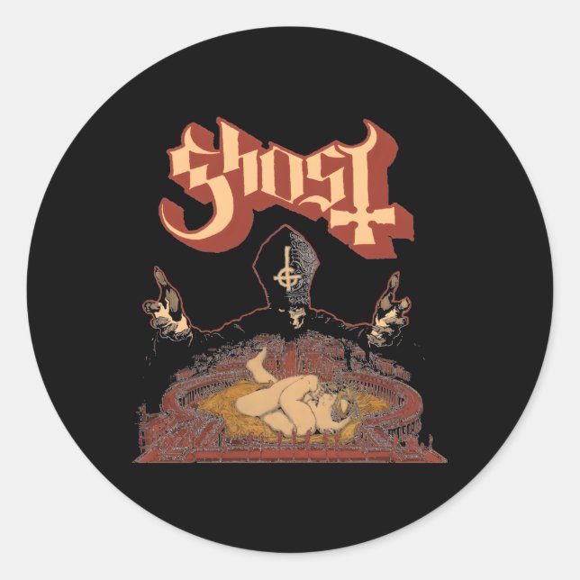 Sticker Rond Ghost -€"Infestissumam (Devant)