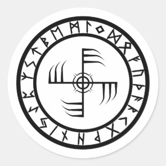 Sticker Rond Ginfaxi - Cercle de rune