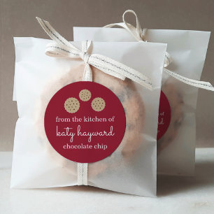 Sticker Rond Gingersnap Cookie personnalisé