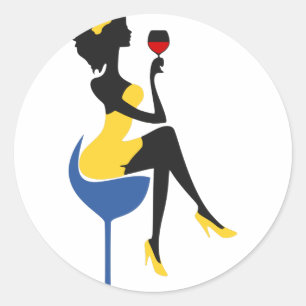 Sticker Rond Girls Night Out