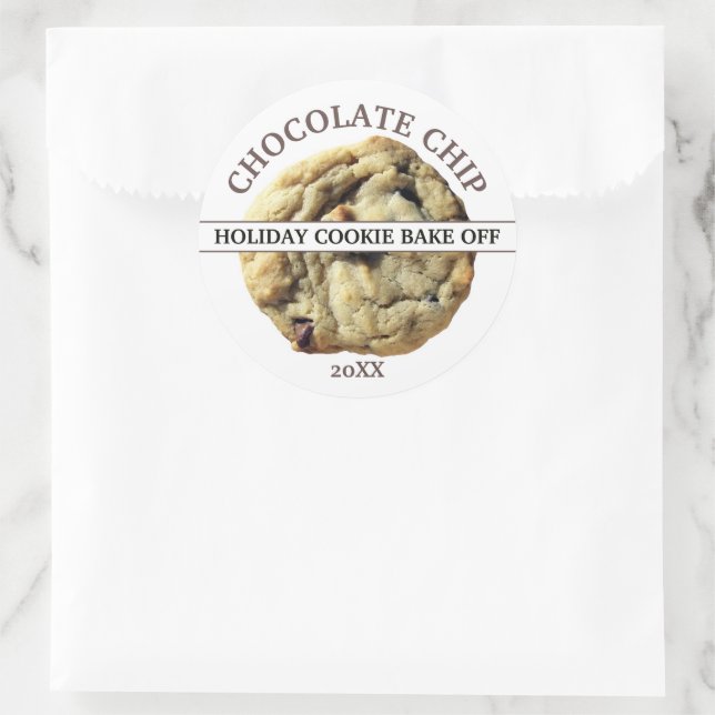 Sticker Rond Gîtes de gâteau (Sac)