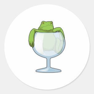 Sticker Rond Glass