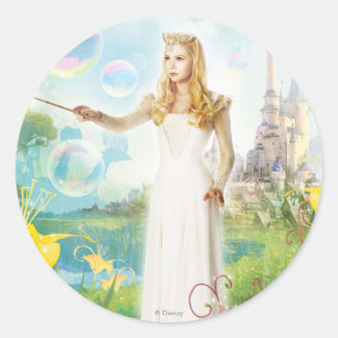 Sticker Rond Glinda La Bonne Sorcière 1