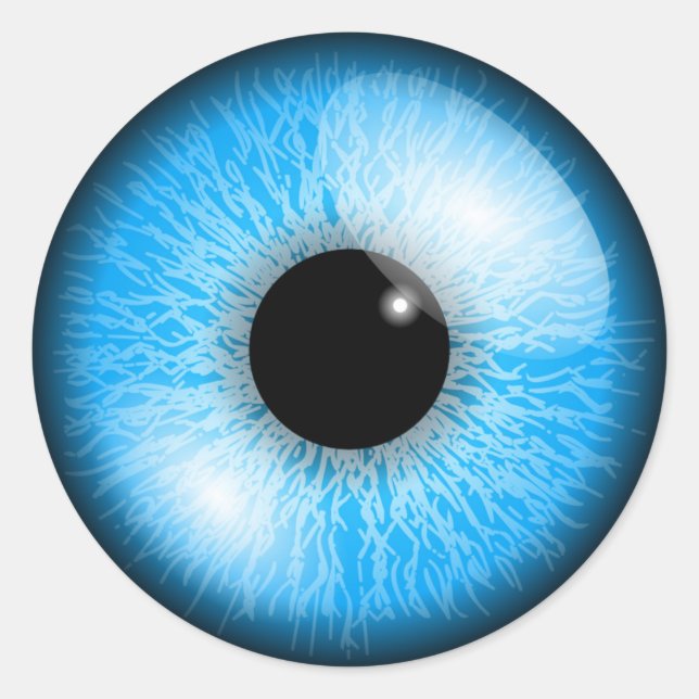 STICKER ROND GLODE OCULAIRE (Devant)