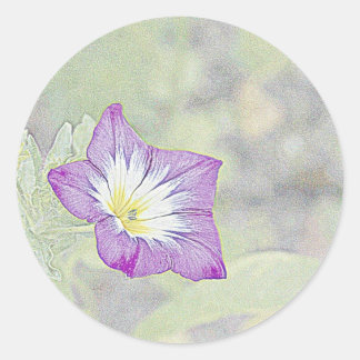 Sticker Rond Gloire du matin