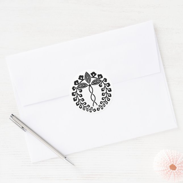 Sticker Rond glycine de Nijo (Enveloppe)