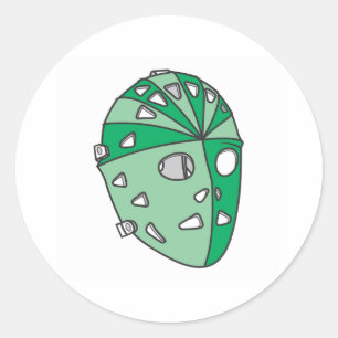 Sticker Rond Goalie