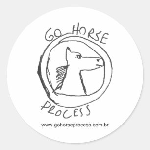 STICKER ROND GOHORSE OFFICIEL PRODUCT HOMOLOGATED