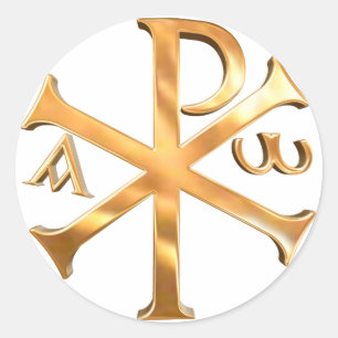 Sticker Rond Gold Chi