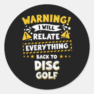 Sticker Rond Golf à disque _11 