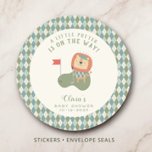 Golf Baby Shower A Little Putter Preppy Argyle