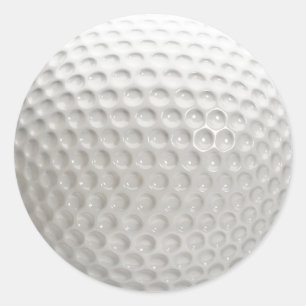 Sticker Rond Golf Ball Sport