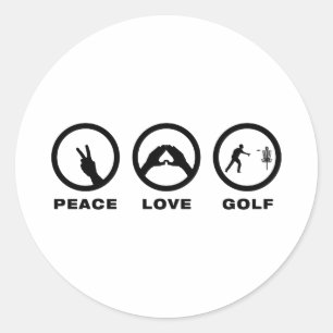 Sticker Rond Golf de disque