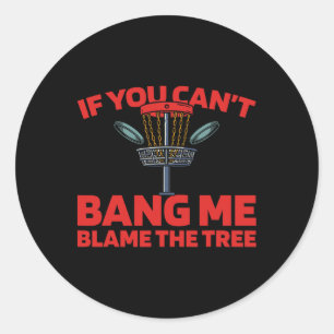 Sticker Rond Golf de frisbee Sport de plein air - Golf de disqu