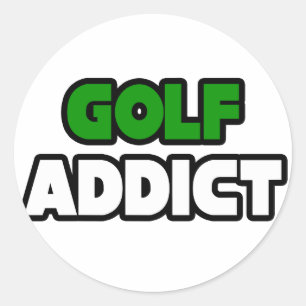 Sticker Rond Golfe