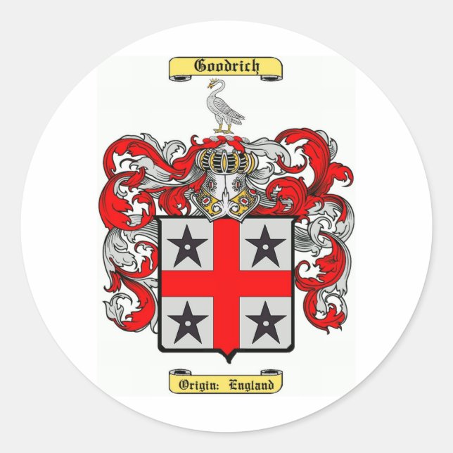 Sticker Rond Goodrich (Devant)