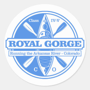 Sticker Rond Gorge royale (K3)
