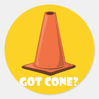 STICKER ROND GOT CONE 1T