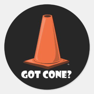STICKER ROND GOT CONE 1T