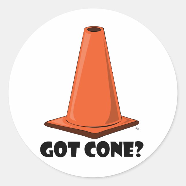 STICKER ROND GOT CONE 2T (Devant)