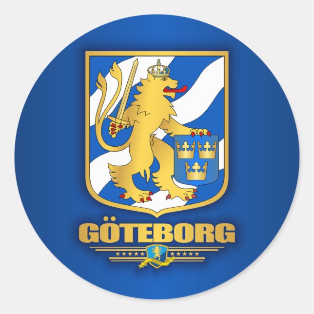 Sticker Rond Goteborg (Devant)